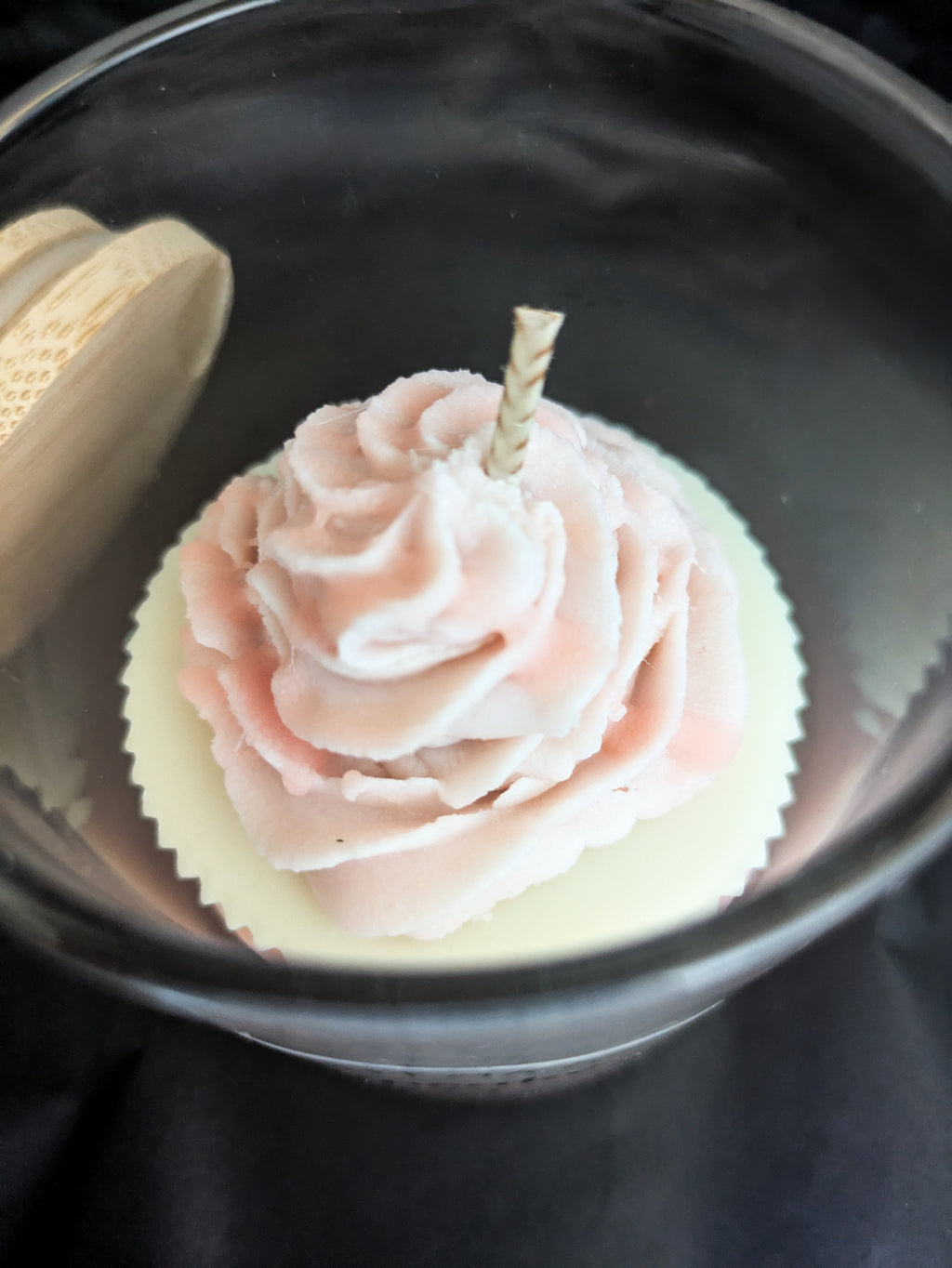 Cupcake Kerze Apfel/Vanille