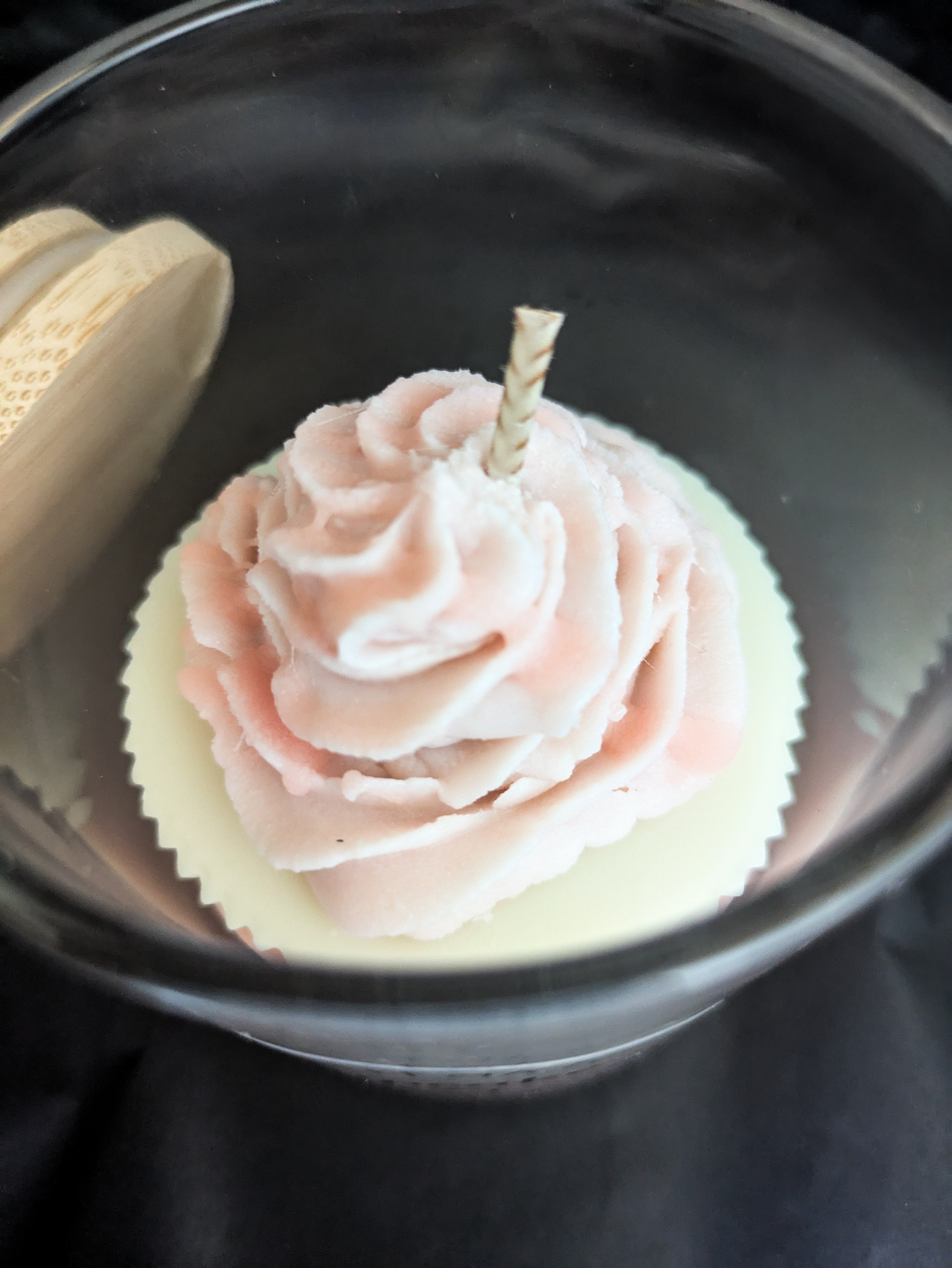 Cupcake Kerze Apfel/Vanille