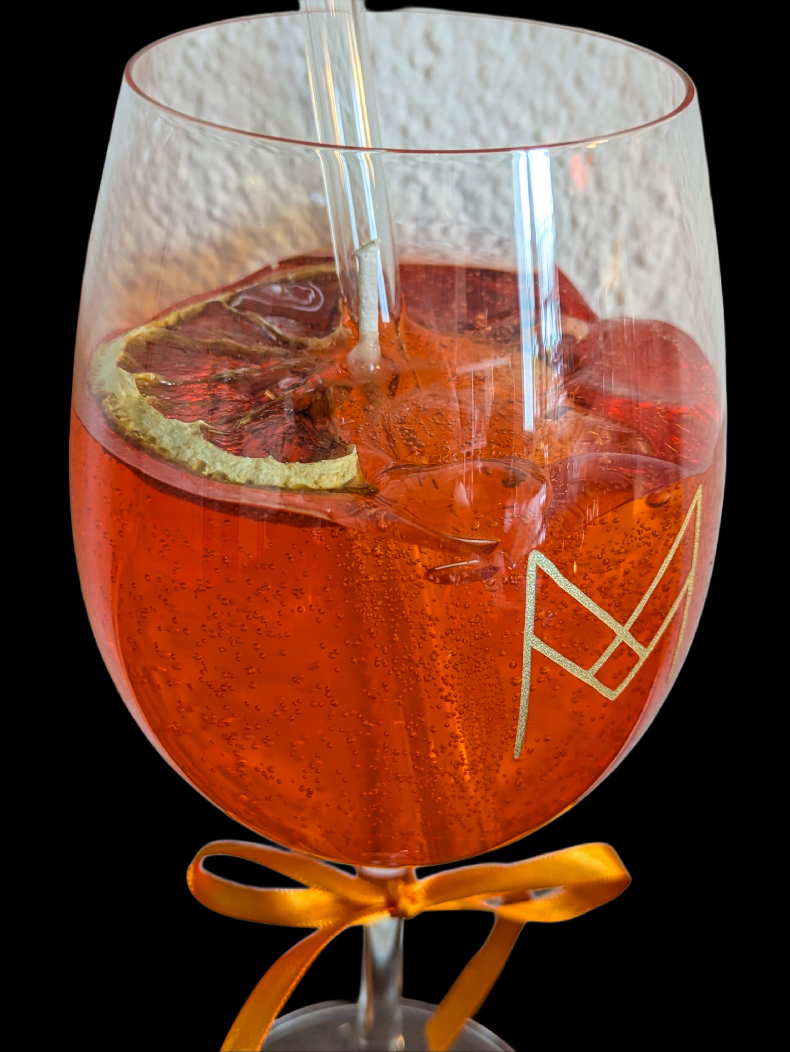 Aperol Kerze